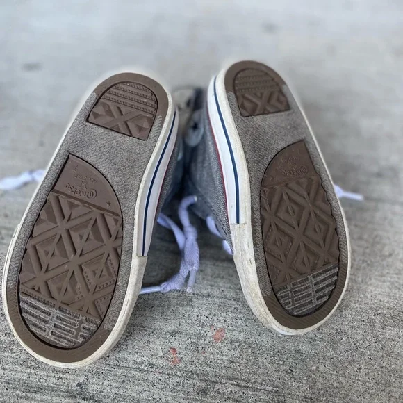 Converse All Star High Top Stretchy Tongue Toddler Sneakers - Picture 5 of 6